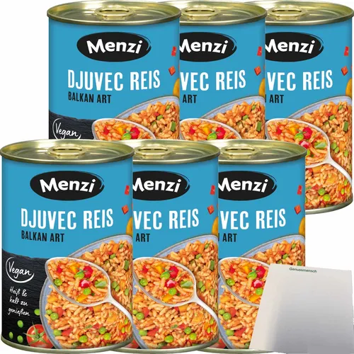 Menzi Djuvec Reis Balkan Art 6er Pack 6x400g Dose usy Block