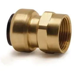 Aircraft 2150019 Gerade Aufschraubsteckverbinder (Messing) 22 mm AD / G1⁄2'' IG