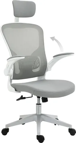 Ergonomischer Bürostuhl mit Wippfunktion und hoher Rückenlehne