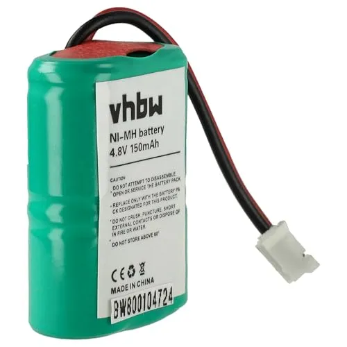 vhbw Akku kompatibel mit Kinetic MH120AAAL4GC Hundehalsband Hunde-Trainer (150mAh, 4,8V, NiMH)