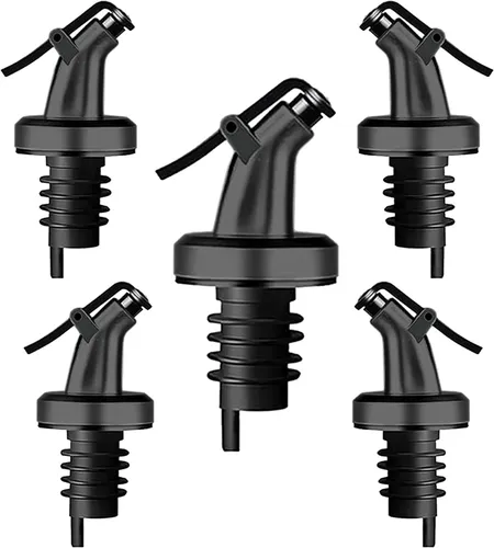 Flaschenausgießer mit Schutzkappe für Öle Essig und Sirup, Spender Ausgießer