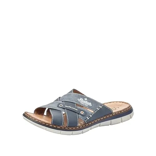 Rieker Herren Sandalen 25199 - Clogs & Pantoletten für Herren, mit weich gepolsterter Innensohle für hohen Tragekomfort und ideal für warme Sommertage.