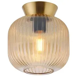 JUST LIGHT LED Deckenleuchte NAMI mit dimmbarem Glasschirm - Moderne Deckenlampe aus der SCHÖNER WOHNEN Kollektion, ideal für stilvolle Wohnräume. Dimmbar mit Memoryfunktion für individuelles Licht und harmonische Atmosphäre.