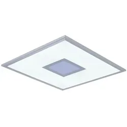 etc-shop LED Deckenleuchte mit Farbwechsel und Fernbedienung, 45 cm - Moderne Deckenleuchte mit integriertem RGB Farbwechsel und CCT Lichtmanagement. Dimmbar und mit praktischer Fernbedienung für individuelle Lichtgestaltungen. Ideal für jeden Raum.