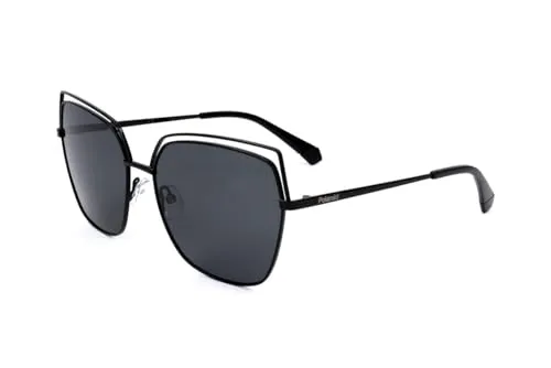 Polaroid Pld 4093/s 807/M9 BLACK Sunglasses Women's Steel, Standard, 59