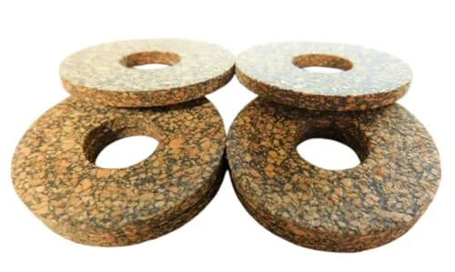 Stück Gummikork M14 42 mm x 15 mm x 3 mm Manufaktur Martinshof Unterlegscheibe Kork, Unterlegscheiben Beilagscheiben U-Scheibe Scheiben Karosseriescheiben Distanzhülsen 10