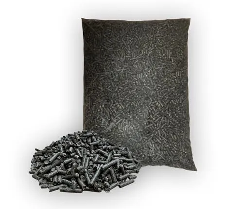 PINI Sonnenblumenschalen Pellets 15 kg Durchmesser 8 mm Heizpellets Einstreupellets (Alternative für Holzpellets)