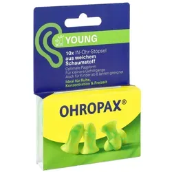 Ohropax Young Schaumstoff In-ohr Stöpsel