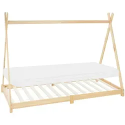 ML DESIGN Kinderbett Tipi 90x200 cm mit Matratze
