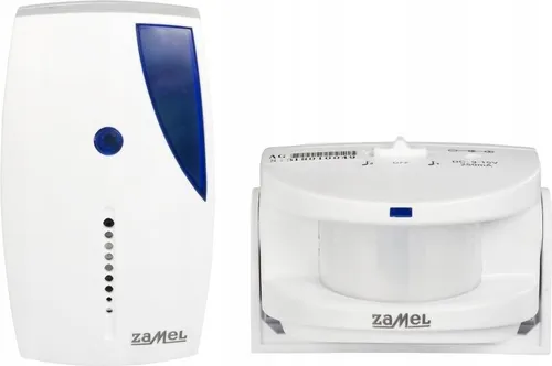 Eingangssignalgeber mit Funk-Bewegungsmelder NT-320 - Bewegungsmelder mit 100m Reichweite für Geschäfte, Büros und mehr. Ideal zur Benachrichtigung bei Personeneingang oder unerwünschtem Zutritt. 36 Töne zur Auswahl und optisches Rufsignal.