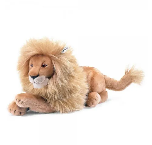 Steiff Kuscheltier Leo Löwe braun - Kuscheltiere, hochwertig verarbeitet mit Kunststoffaugen und dem berühmten 'Knopf im Ohr', ideal für Babys ab Geburt und perfekt zum Kuscheln.