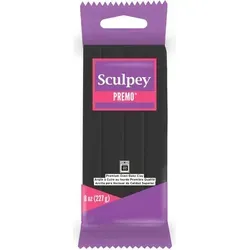 Sculpey PREMO 227g schwarz in schwarz von Sculpey