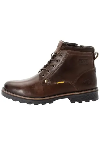 Schnürboots CAMEL ACTIVE für Herren - Gr. 42, braun (cafe) aus Leder - Wanderschuhe von CAMEL ACTIVE, wasserabweisend und mit gepolsterter Innensohle für optimalen Komfort in der kalten Jahreszeit.