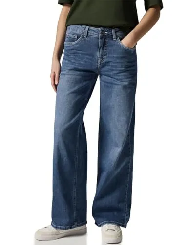Street One Studio Wide Leg Jeans Medium Blue Tint 34