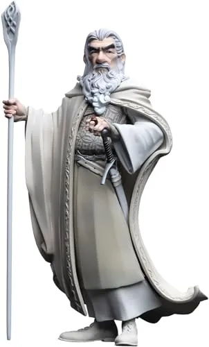 Herr der Ringe Gandalf der Weiße Mini Epics Vinyl Figur - 18 cm groß, offiziell lizenziert und perfekt für Sammler und Fans