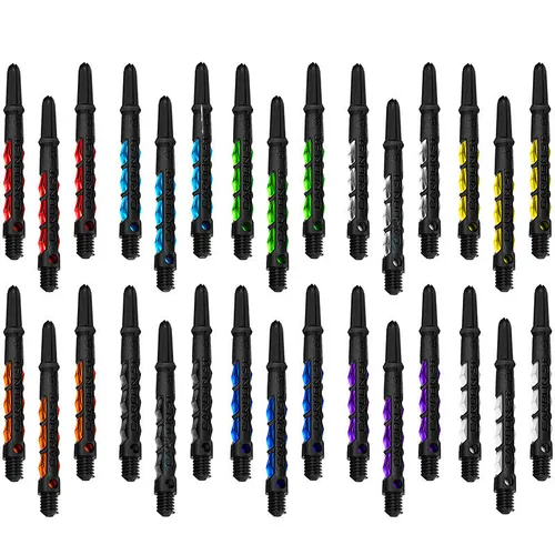 Harrows Dart Carbon ST Shaft Dartshaft mit Pyramid Ring Dartschäfte Zubehör NEU