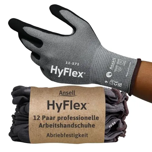 Ansell HyFlex 11-571 in schwarz von Ansell