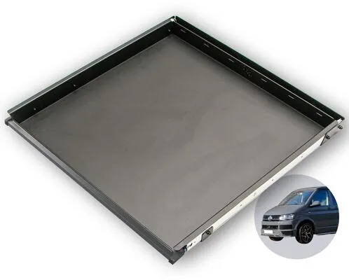 Camping Wagner Heckauszug Schublade 800mm mit Einhandauszug für VW T5/T6/T6.1 Multivan & California Beach