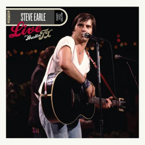 Steve Earle Live from Austin, Tx (CD) Album with DVD