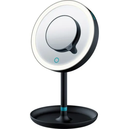 Beurer Kosmetikspiegel beleuchtet BS 45 Limited Edition - Gesichtspflege mit stufenloser Dimmfunktion und praktischer Abschaltautomatik. Der große Spiegel mit Ø 17,5 cm bietet optimale Sicht für Ihr Make-up.