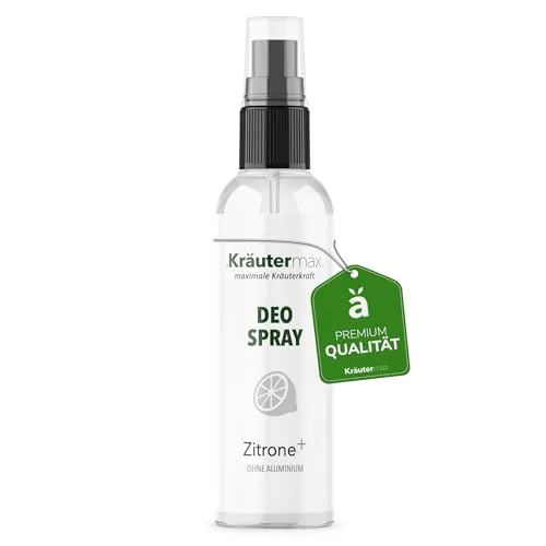 Zitronen Deo ohne Aluminium - Fruchtiger Lemon Damen-Duft für frische & Wohlbefinden - Deos - Erlebe die Kraft der Natur mit unserem hautverträglichen Zitronen Deo Spray aus Zitronenöl & Salbei, ganz ohne Aluminiumsalze für ein frisches Gefühl den ganzen Tag.