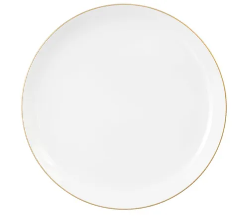 Seltmann Weiden Speiseteller Liberty - Goldrand, (1 St), Teller rund 27,5 cm