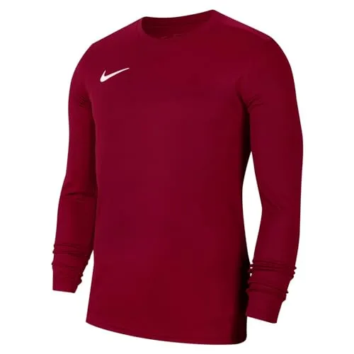 Nike Jungen Y Nk Df Park Vii JSY Langarmes Trikot, Team Red/White, L EU