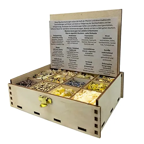 Heilkräuter Manufaktur Räucherstäbchen Geschenkbox