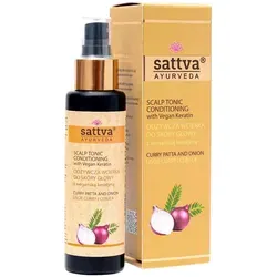 NÄHRENDE KOPFHAUTLADUNG, CURRYBLÄTTER & ZWIEBEL 100 ml - SATTVA (AYURVEDA)