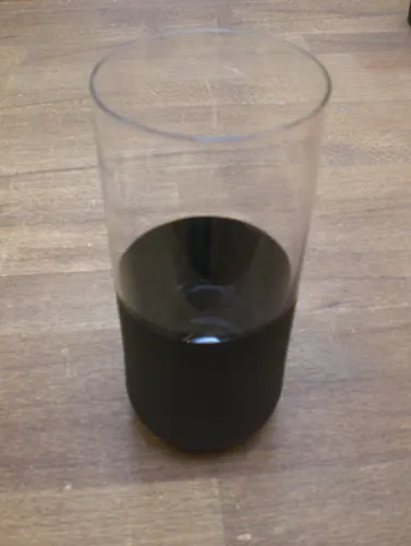 Villeroy & Boch Manufacture Rock Longdrinkbecher in schwarz von Villeroy & Boch