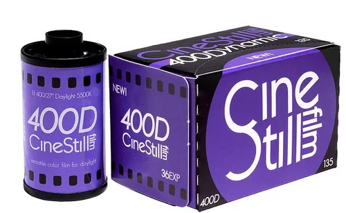 Cinestill 400 Dynamic C-41 135 Film - Fotofilme für lebendige Farben und hohe Empfindlichkeit, ideal für kreative Aufnahmen bei unterschiedlichen Lichtverhältnissen.