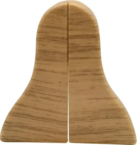 Endstück für Kunststoffleiste ku.04 Eiche antik  Endkappe von FN Neuhofer