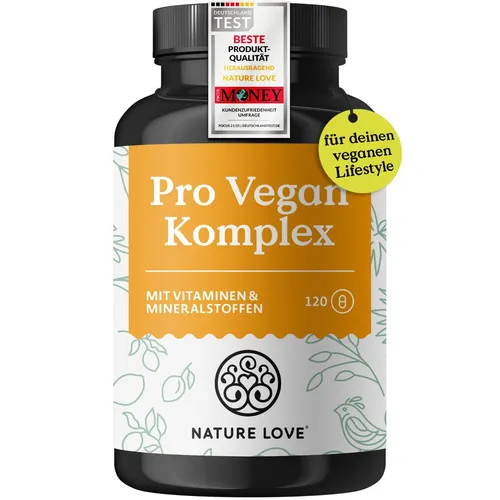 Produktbild Pro Vegan Komplex 120 Kapseln von Nature Love