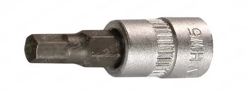 Schraubendreheinsatz, 1/4 Zoll, Innensechskant, 4 mm Chrom-Vanadium, IE/4-4