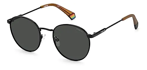 POLAROID Pld 6171/s 807/M9 BLACK Sunglasses Unisex Steel, Standard, 51
