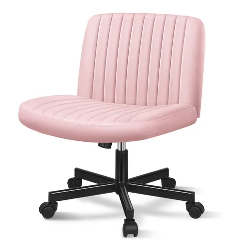 ALFORDSON Ergonomischer Bürostuhl mit Lendenstütze – Rosa