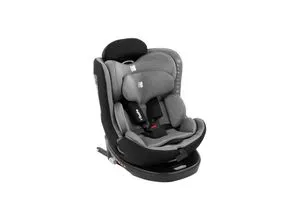 Kikka boo Kindersitz i-Safe, i-Size (40-150 cm) Isofix, Top-Tether, verstellbar hellgrau