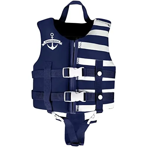 WYTbaby Kinder Schwimmweste Neopren Weste Kleinkinder Jungen Mädchen Bademode Schwimmen Schwimmbekleidung