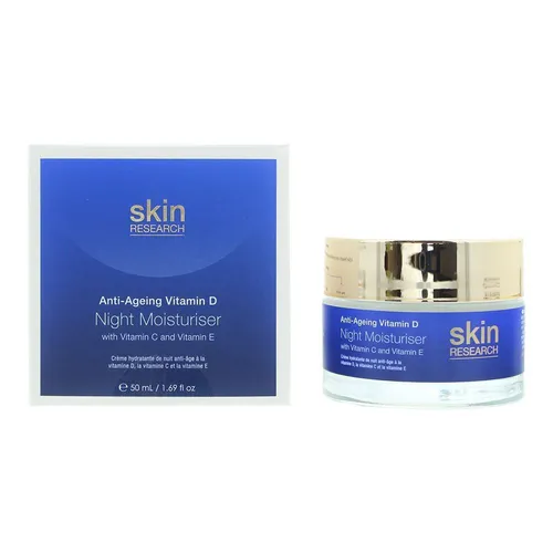 Skin Research Anti-Ageing Vitamin D Night Moisturiser 50ml For Women