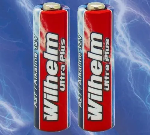 A27 12V Wilhelm Alkaline Batterien MN27 V27GA 27A 12 Volt 25 mAh 2 x
