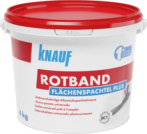 Knauf Rotband Flächenspachtel Plus 4 kg von Knauf