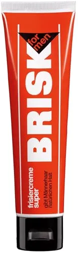 BRISK Frisiercreme super | Styling-Creme für Männer mit natürlichem Halt