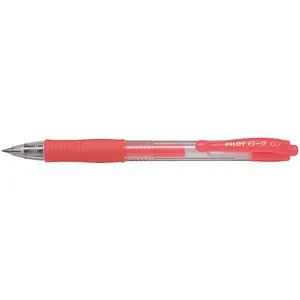 PILOT G2 Gelschreiber neonrot 0,4 mm, Schreibfarbe: rot, 1 St.