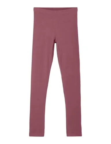 NAME IT Mädchen NKFVIVIAN NOOS Leggings, Deco Rose, 98 in pink von NAME IT