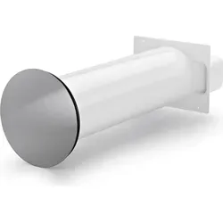 Naber COMPAIR flow Star GTS 150 F Mauerkasten - Dunstabzugshauben-Zubehör mit Edelstahlaußenabdeckung, ideal für effiziente Luftzirkulation und einfache Installation.