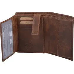 Echtleder Kombibörse, braun