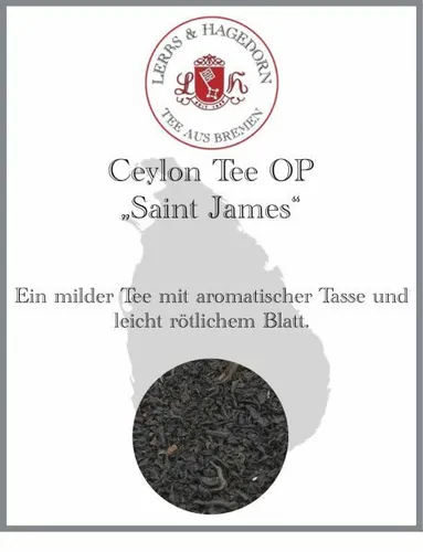 Ceylon Tee OP „Saint James“ 250g