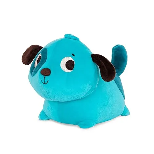 B.Toys Wobble `n' go Puppy - interaktiver Krabbelwelpe - Spielfigur Wobble `n' go Puppy - interaktiver Plüschwelpe, der beim Drücken läuft und Geräusche macht. Fördert Bewegung und Koordination von Kleinkindern ab 6 Monaten.