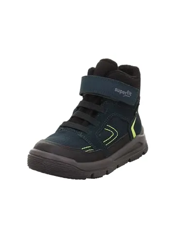 Superfit Jungen Mars Leicht Gefütterte Gore-tex Grün/Gelb 7000 Stiefel, Grün Gelb 7000, 30 EU