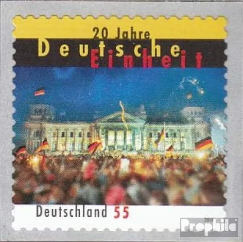 Prophila Collection BRD (BR.Deutschland) 2822 (kompl.Ausg.) Selbstklebende Ausgabe postfrisch ** MNH 2010 Deutsche Einheit (Briefmarken für Sammler)